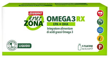 ENERZONA OMEGA 3 RX 5 FLACONI - Farmacia Mortise
