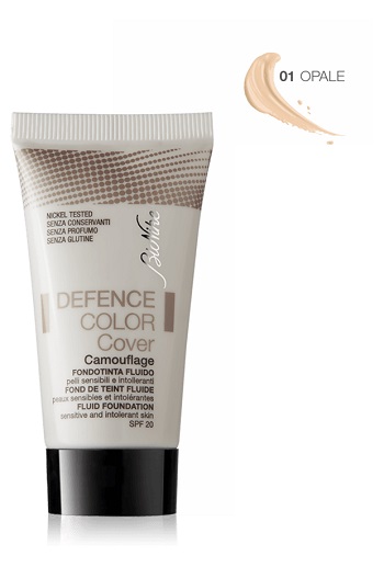 DEFENCE COLOR COVER FONDOTINTA FLUIDO 01 OPALE 30 ML - Farmacia Mortise