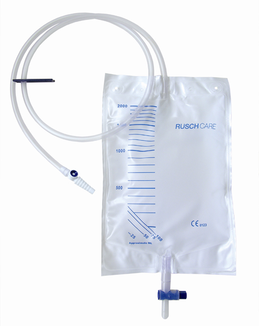 SACCA DI DRENAGGIO LETTO PER INCONTINENZA 2000ML IN PVC CON VALVOLA DI NON RITORNO E SCARICO STERILE CON TUBO DI RACCORDO 120CM 1 PEZZO RIUTILIZZABILE - Farmacia Mortise