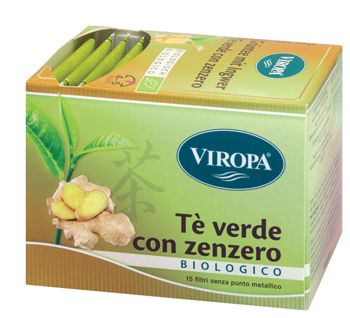 VIROPA TE' VERDE&ZENZERO BIO 15 FILTRI - Farmacia Mortise