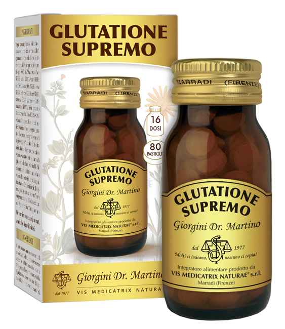 GLUTATIONE SUPREMO 80 PASTIGLIE - Farmacia Mortise