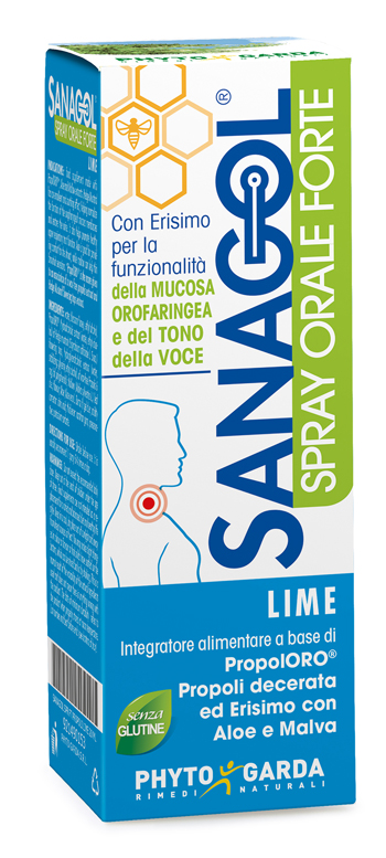 SANAGOL SPRAY FORTE PROPOLI LIME 20 ML - Farmacia Mortise