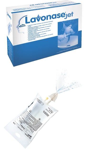 IRRIGATORE NASALE LAVONASE CON SOLUZIONE FISIOLOGICA 6 PEZZI - Farmacia Mortise