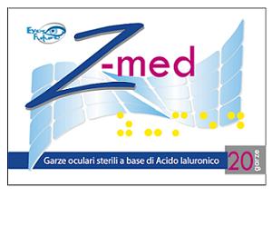 GARZA OCULARE Z MED MEDICATA CON ACIDO IALURONICO STERILE 20 BUSTE - Farmacia Mortise