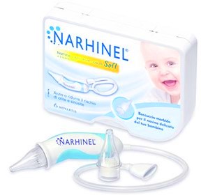 ASPIRATORE NASALE NARHINEL SOFT 1 PEZZO + 2 RICAMBI - Farmacia Mortise