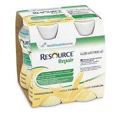 RESOURCE REPAIR VANIGLIA 4 BOTTIGLIE 200 ML - Farmacia Mortise