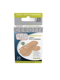 CEROTTO SILVER CROSS BARRIERSTRIP GRANDE 20 PEZZI - Farmacia Mortise