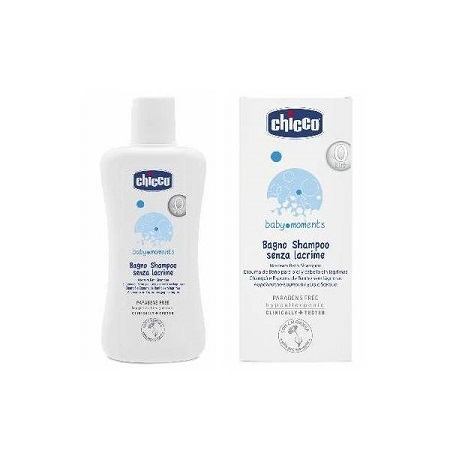 CHICCO COSMETICI BABY MOMENTS BAGNOSHAMPOO 200 ML - Farmacia Mortise