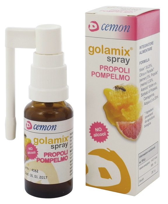 GOLAMIX SPRAY - PROPOLI POMPELMO 20 ML - Farmacia Mortise