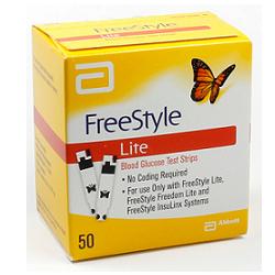 STRISCE MISURAZIONE GLICEMIA FREESTYLE LITE 50 PEZZI - Farmacia Mortise