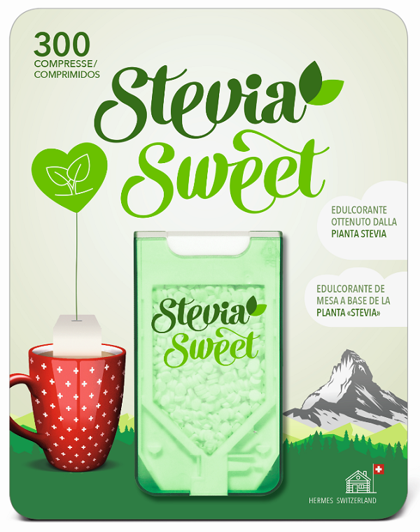 HERMESETAS STEVIA 300 COMPRESSE - Farmacia Mortise