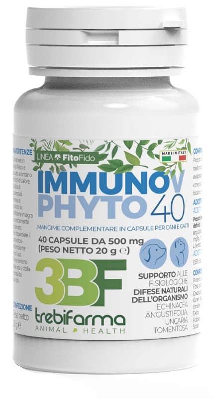 IMMUNOV CAPSULE 40 CAPSULE BARATTOLO 20 G - Farmacia Mortise