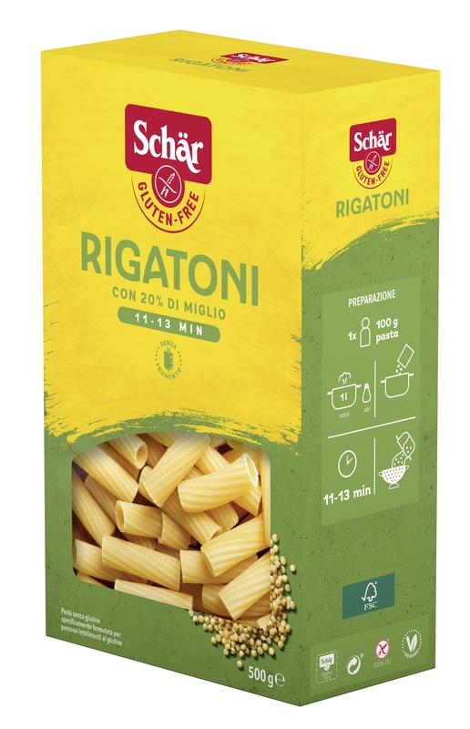 SCHAR RIGATONI 500 G - Farmacia Mortise