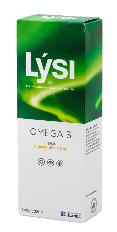 LYSI OMEGA3 LIQUIDO LIMONE 240 ML - Farmacia Mortise