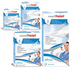 MEDICAZIONE POST OPERATORIA MEDIPRESTERIL IMPERMEABILE 10X15CM 4 PEZZI - Farmacia Mortise