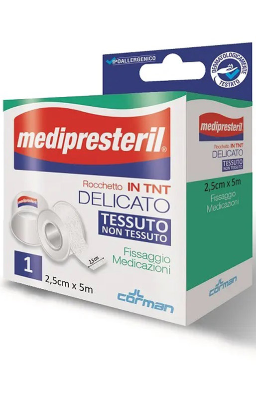 CEROTTO MEDIPRESTERIL DISPENSER TESSUTO NON TESSUTO 5X250CM - Farmacia Mortise