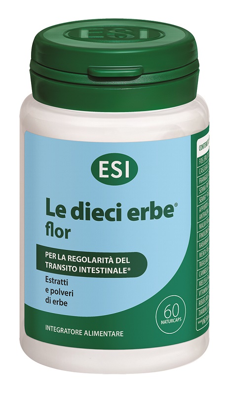 ESI LE DIECI ERBE FLOR 60 CAPSULE - Farmacia Mortise