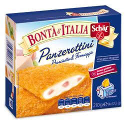 SCHAR SURGELATI PANZEROTTINI PROSCIUTTO & FORMAGGIO BONTA' D'ITALIA 4 X 52,5 G - Farmacia Mortise