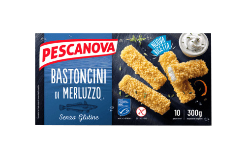 PESCANOVA BASTONCINI DI MERLUZZO 10 PEZZI DA 30 G - Farmacia Mortise
