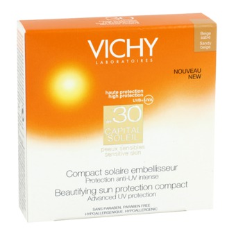 VICHY CAPITAL SOLEIL COMPACT FONCE 30 10 G - Farmacia Mortise