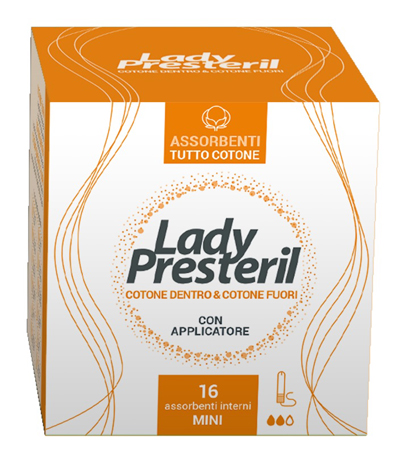 LADY PRESTERIL ASSORBENTI INTERNI MINI 16 PEZZI - Farmacia Mortise