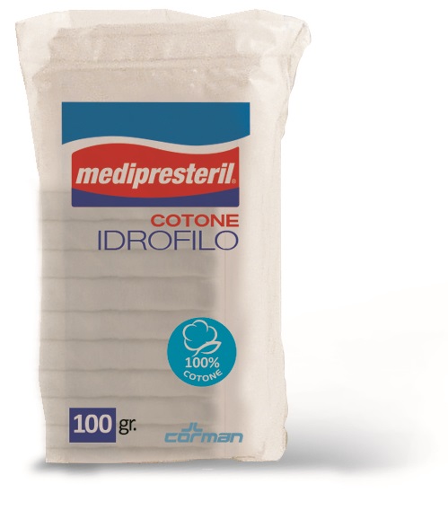 COTONE IDROFILO FU MEDIPRESTERIL CONFEZIONE DA 100GRAMMI - Farmacia Mortise