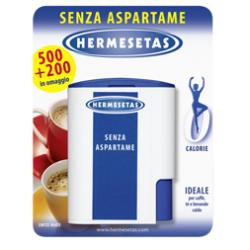 HERMESETAS SENZA ASPARTAME 500 + 200 COMPRESSE - Farmacia Mortise