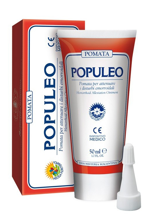 POPULEO POMATA EMORROIDI 50 ML - Farmacia Mortise