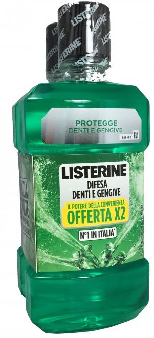 LISTERINE DIFESA DENTI E GENGIVE BUNDLE 2 X 500 ML - Farmacia Mortise
