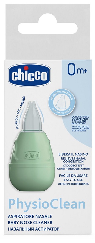 ASPIRATORE NASALE PHYSIOCLEAN CHICCO - Farmacia Mortise