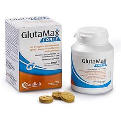 MANGIME COMPLEMENTARE PER CANI GLUTAMAX FORTE BARATTOLO 40 COMPRESSE - Farmacia Mortise