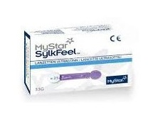 LANCETTE PUNGIDITO MYSTAR SYLKFEEL LANCETS 33 GAUGE 25 PEZZI - Farmacia Mortise
