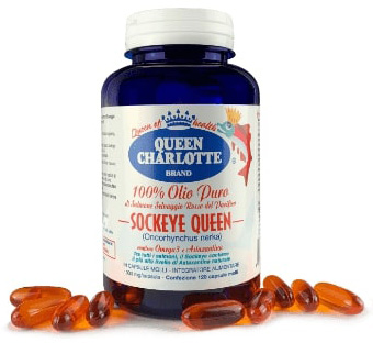 OLIO PURO SALMONE SELVAGGIO ROSSO 120 CAPSULE - Farmacia Mortise