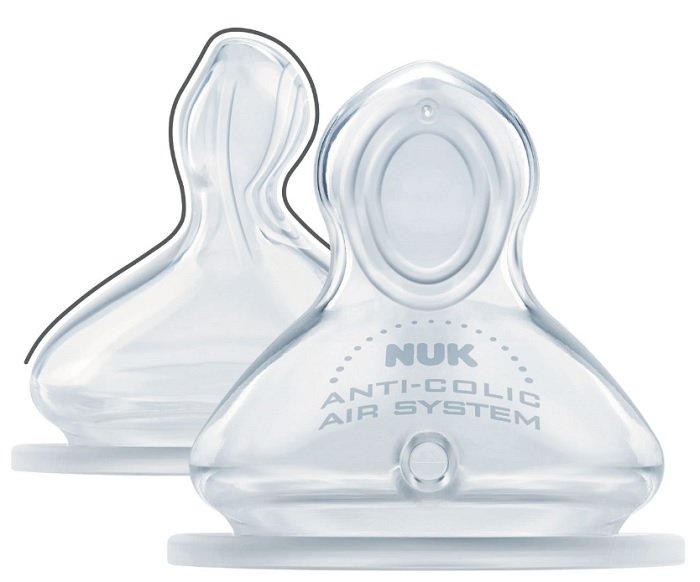NUK FIRST CHOICE+ TETTARELLA IN SILICONE 0-6 MESI MISURA LARGE 2 PEZZI - Farmacia Mortise