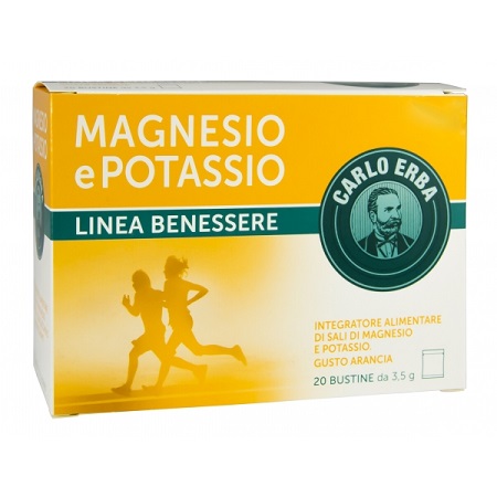 CARLO ERBA MAGNESIO E POTASSIO 20 BUSTINE - Farmacia Mortise