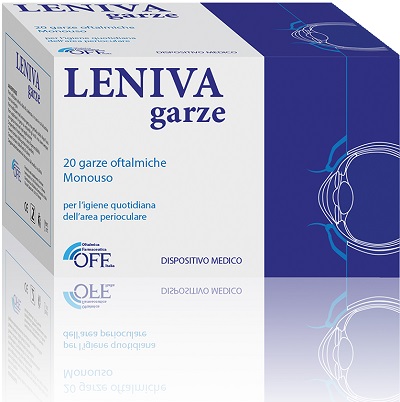 LENIVA GARZE OFTALMICHE 20 PEZZI - Farmacia Mortise