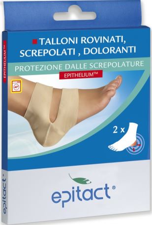 PROTEZIONE PER SCREPOLATURE TALLONI EPITACT TAGLIA UNICA 2 PEZZI - Farmacia Mortise