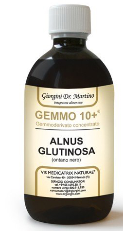 GEMMO 10+ ONTANO NERO 500 ML LIQUIDO ANALCOLICO - Farmacia Mortise