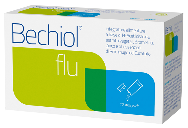 BECHIOL FLU 12 BUSTINE STICK PACK - Farmacia Mortise