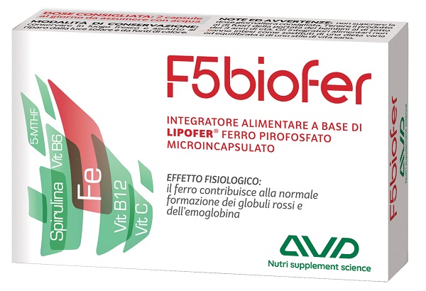 F5 BIOFER 30 CAPSULE BLISTER 14,8 G - Farmacia Mortise