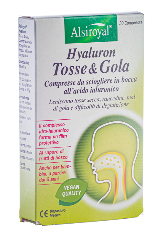 HYALURON TOSSE & GOLA 30 COMPRESSE N - Farmacia Mortise