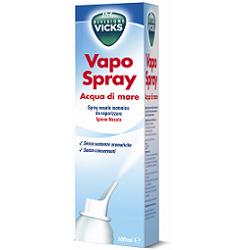 VICKS VAPOSPRAY ACQUA DI MARE ISOTONICO 100 ML - Farmacia Mortise