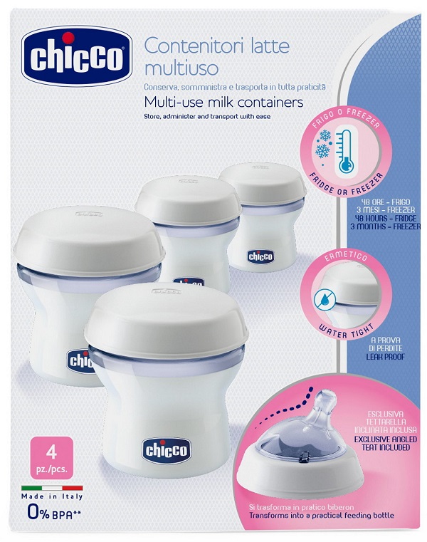 CHICCO CONTENITORE LATTE STEP UP NEW - Farmacia Mortise