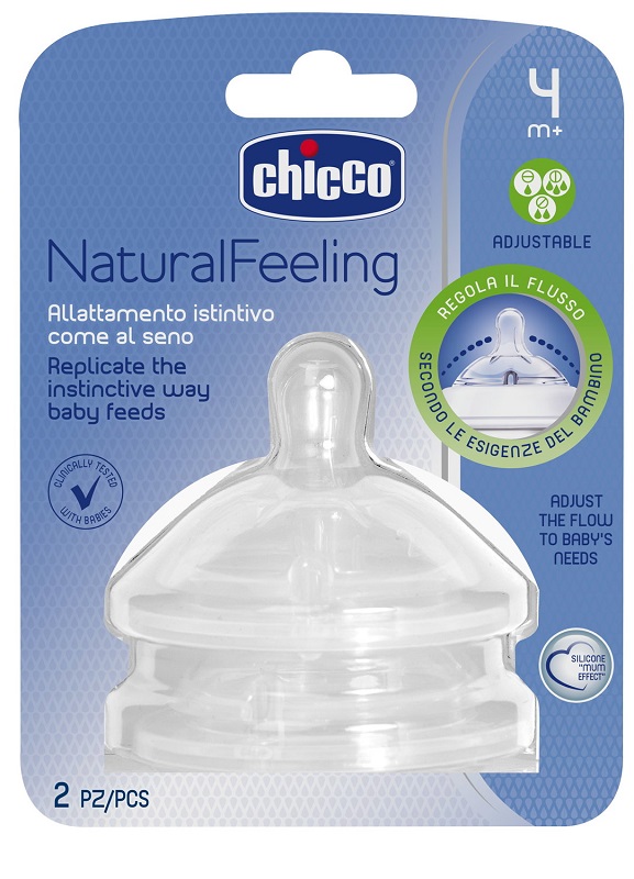 CHICCO TETTARELLA STEPUP NEW 4M+ FLUSSO REGOLABILE - Farmacia Mortise