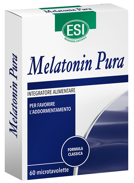 ESI MELATONIN PURA 60 MICROTAVOLETTE - Farmacia Mortise