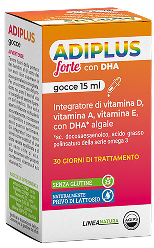ADIPLUS FORTE CON DHA GOCCE FLACONCINO 15 ML - Farmacia Mortise