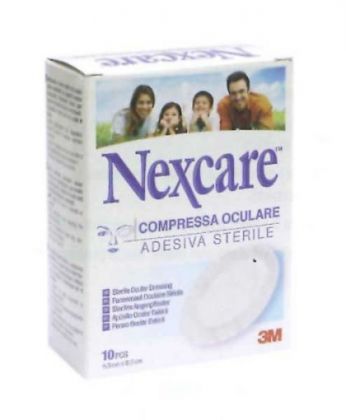COMPRESSA OCULARE NEXCARE 10 PEZZI - Farmacia Mortise