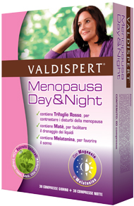 VALDISPERT MENOPAUSA DAY&NIGHT 30+30 COMPRESSE - Farmacia Mortise