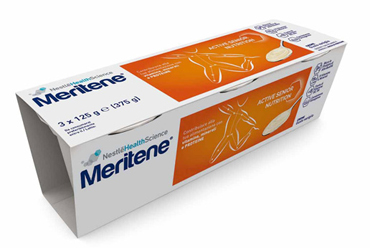 MERITENE CREMA VANIGLIA 3 VASETTI X 125 G - Farmacia Mortise
