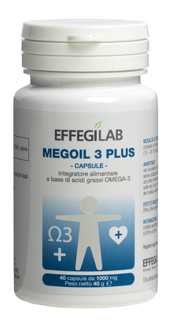 MEGOIL3 PLUS 40 CAPSULE - Farmacia Mortise